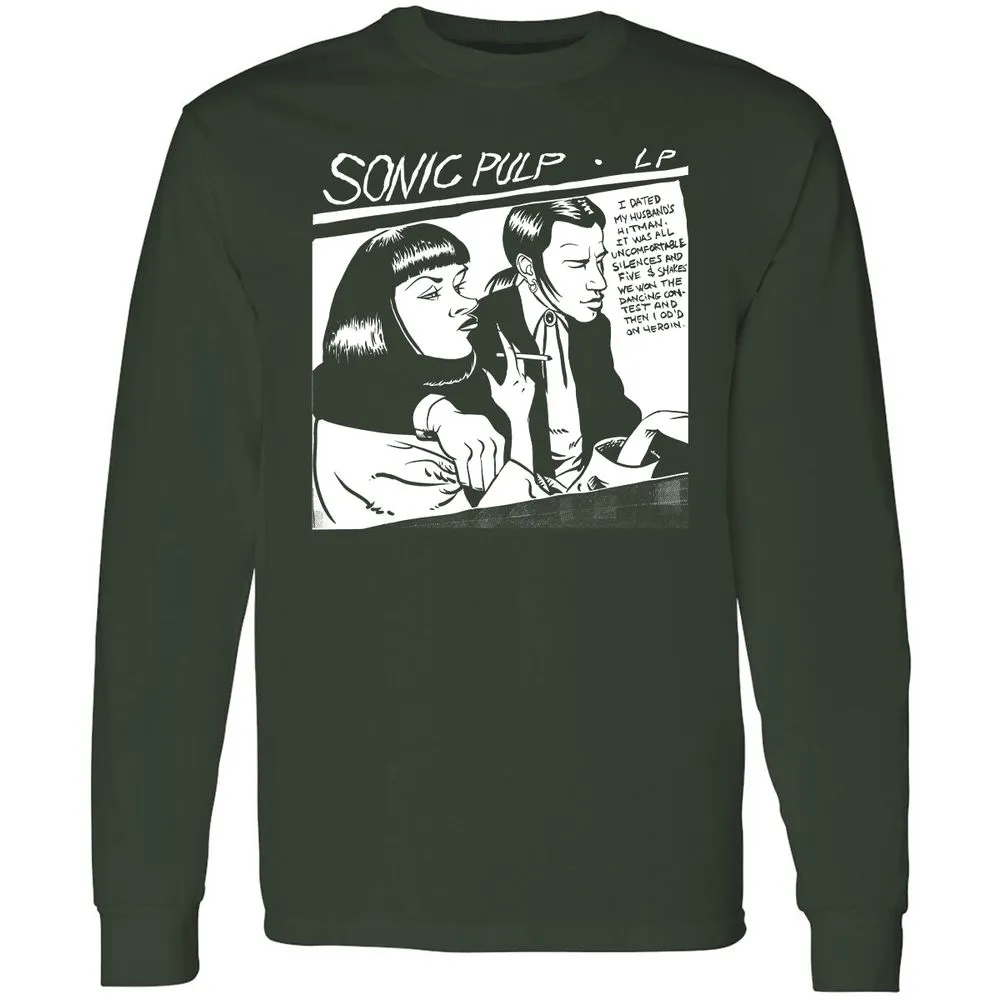 Long Sleeve T-Shirt - 445XDU2P - Forest Green - 4