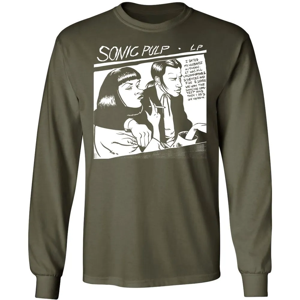 Long Sleeve T-Shirt - 445XDU2P - Military Green - 16