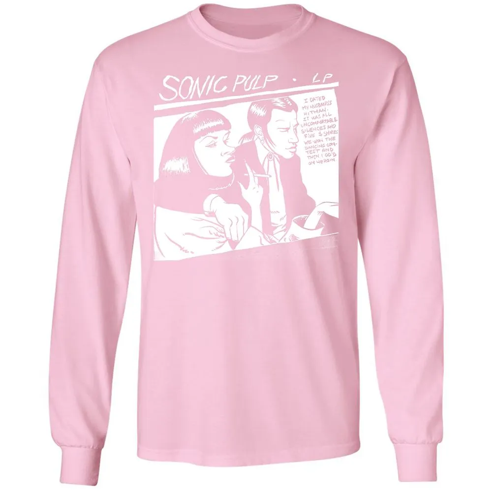 Long Sleeve T-Shirt - 445XDU2P - Light Pink - 3