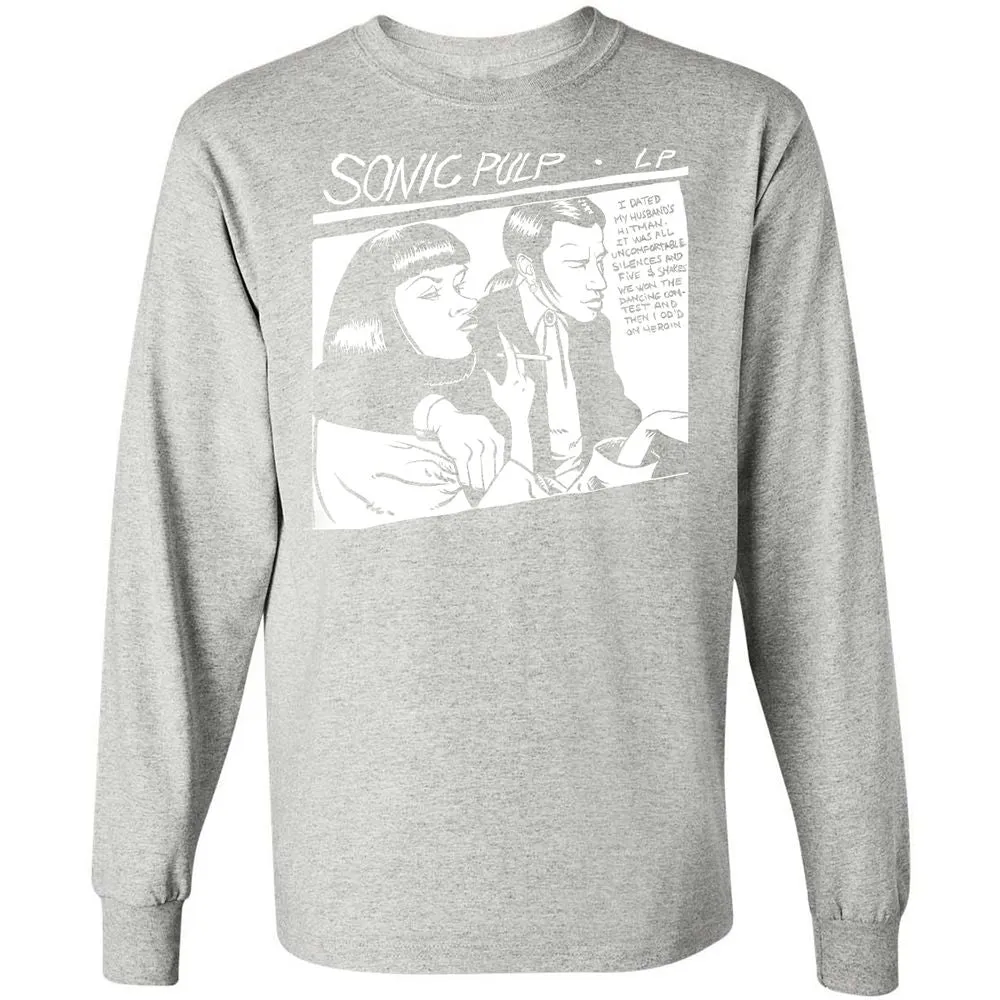 Long Sleeve T-Shirt - 445XDU2P - Ash - 7