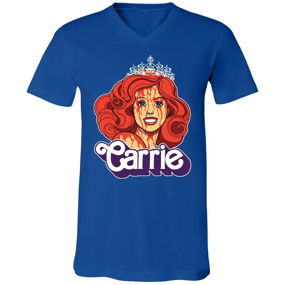 Unisex V-Neck T-Shirt - L96CBNHK - True Royal - 4