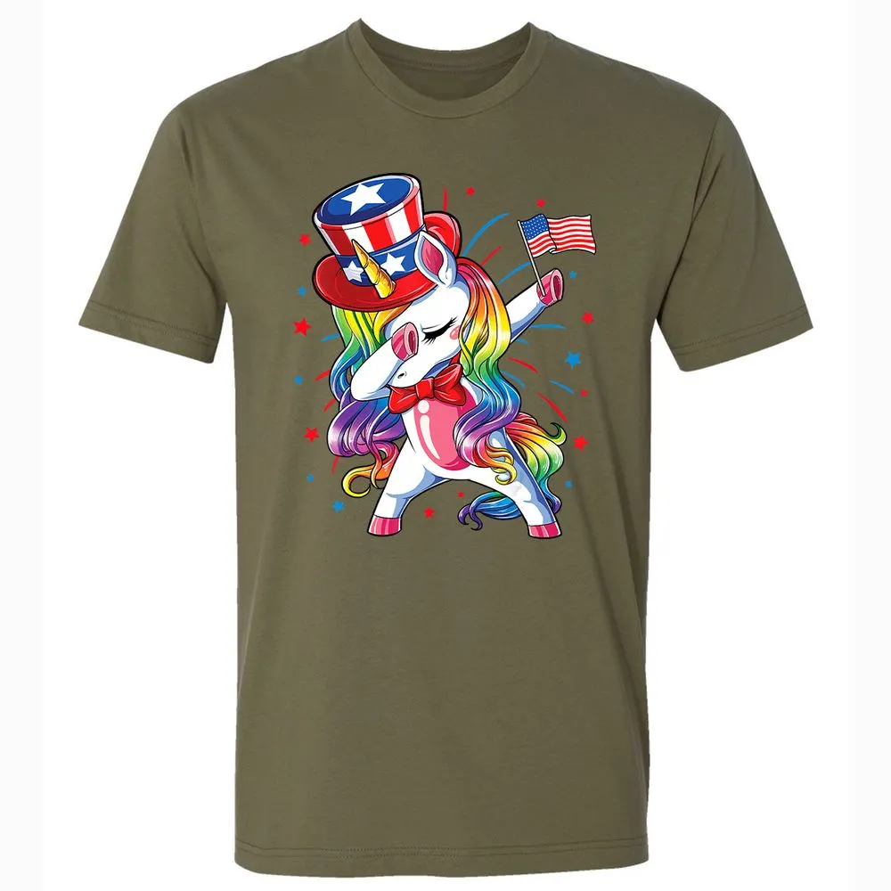 Premium Unisex T-Shirt - 2CG4WSFH - Military Green - 5