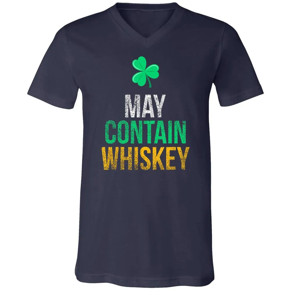 Unisex V-Neck T-Shirt - 44SP497V - Navy - 2
