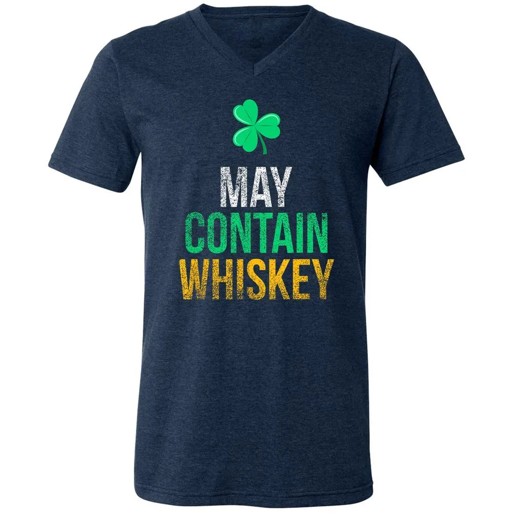 Unisex V-Neck T-Shirt - 44SP497V - Heather Navy - 15