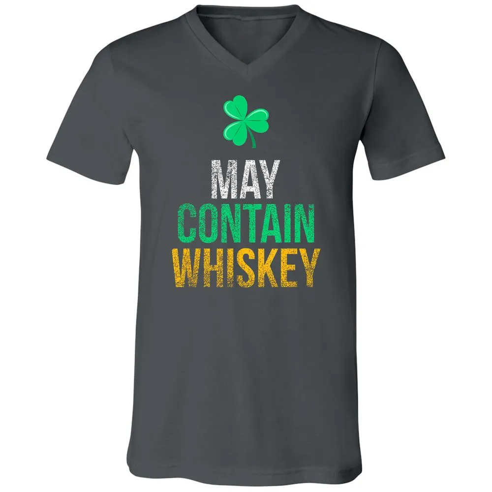 Unisex V-Neck T-Shirt - 44SP497V - Asphalt - 12