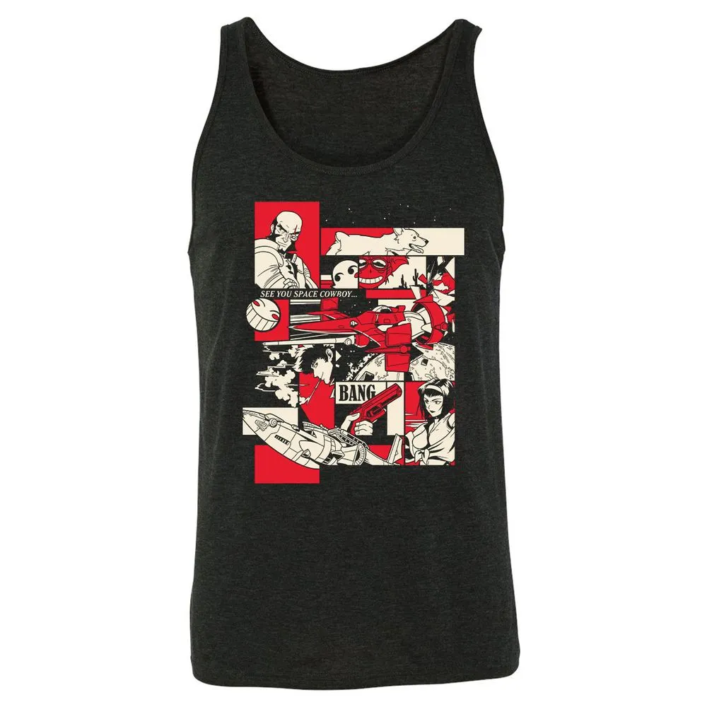 Unisex Jersey Tank - GHNL6L9G - Charcoal Black Triblend - 5