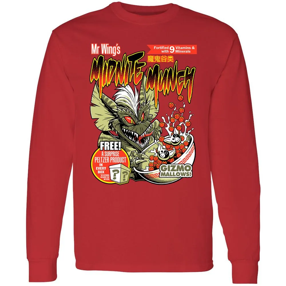 Long Sleeve T-Shirt - XCJNU71G - Red - 14