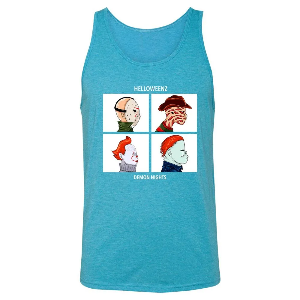Unisex Jersey Tank - Z5CHPNW5 - Aqua Triblend - 3