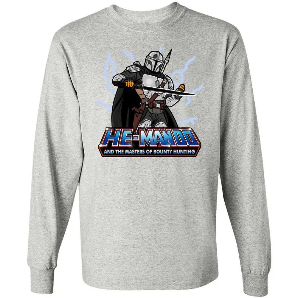 Long Sleeve T-Shirt - YFFERQR7 - Ash - 7