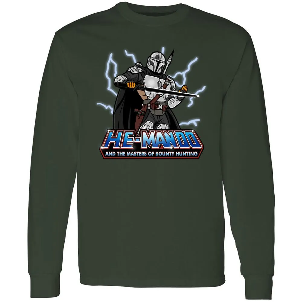 Long Sleeve T-Shirt - YFFERQR7 - Forest Green - 4