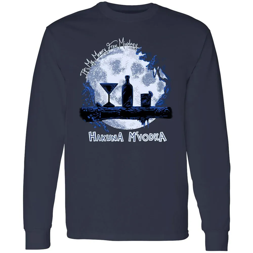 Long Sleeve T-Shirt - 6J982QUR - Navy - 2