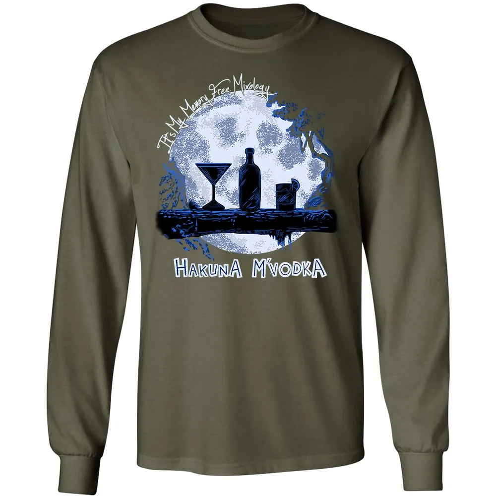 Long Sleeve T-Shirt - 6J982QUR - Military Green - 16