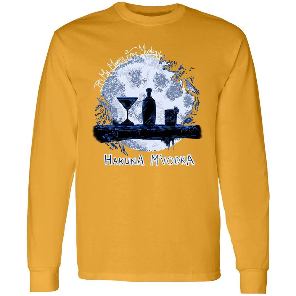 Long Sleeve T-Shirt - 6J982QUR - Gold - 9