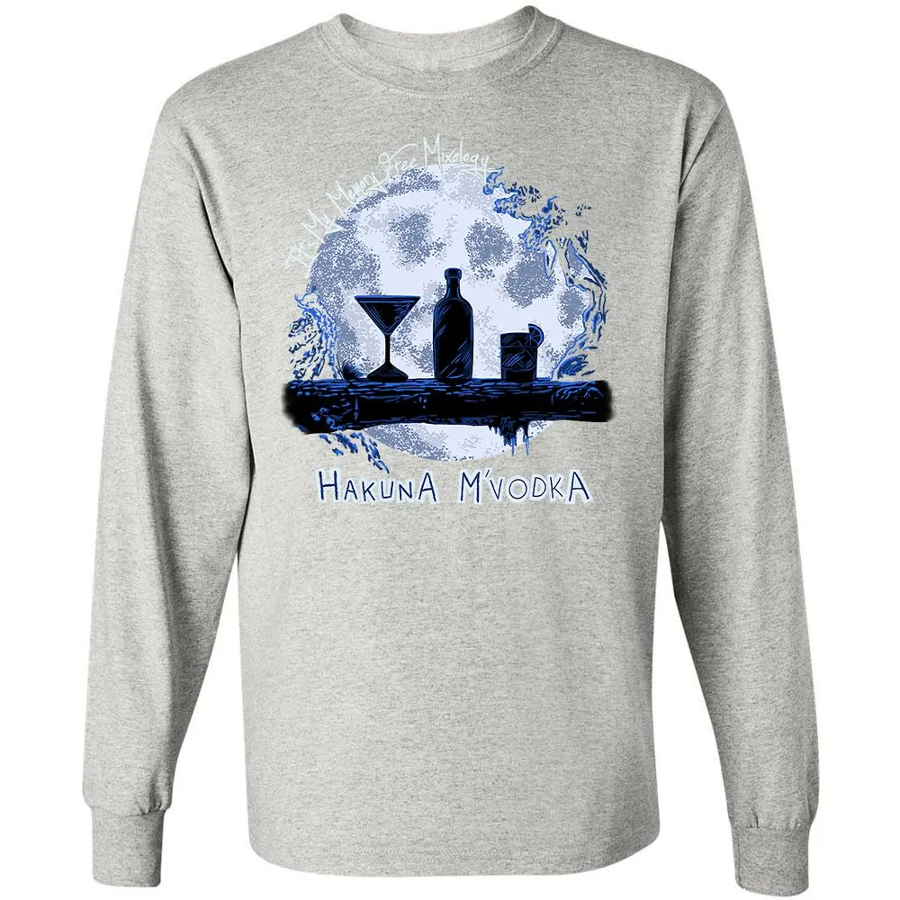 Long Sleeve T-Shirt - 6J982QUR - Ash - 7
