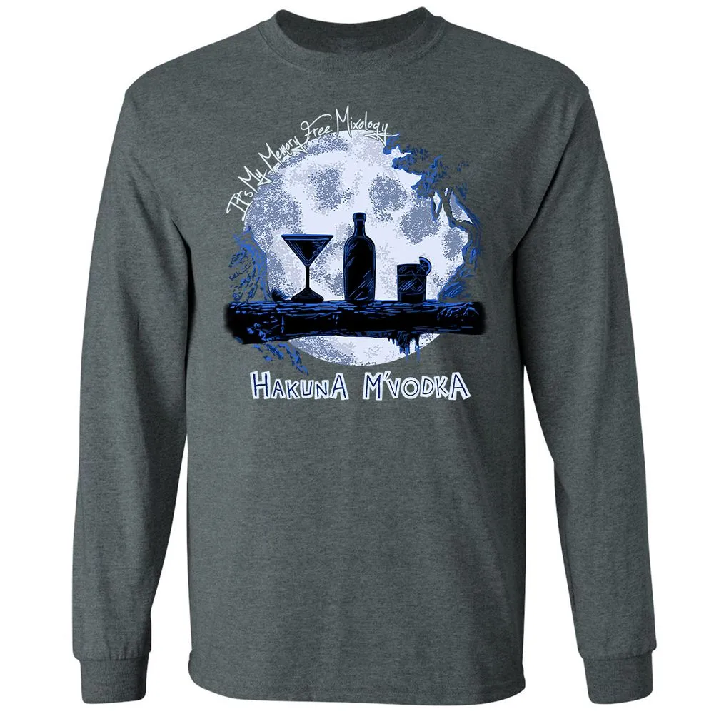 Long Sleeve T-Shirt - 6J982QUR - Dark Heather - 15