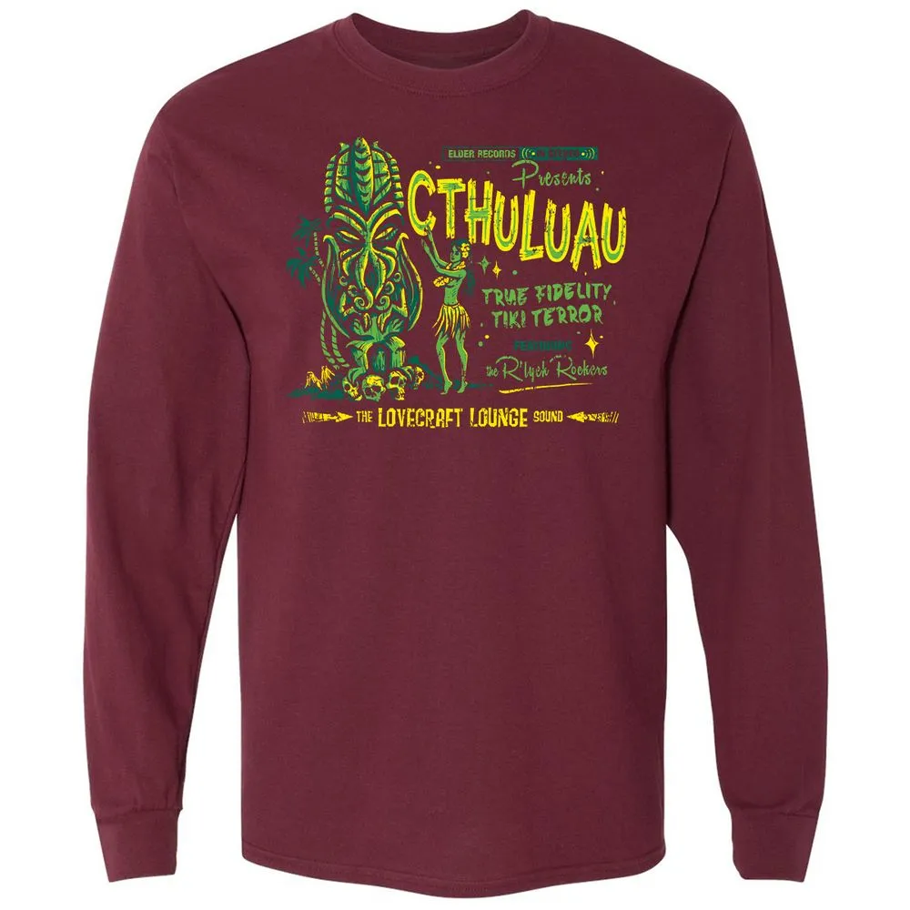 Long Sleeve T-Shirt - Z5A2DKC2 - Maroon - 11