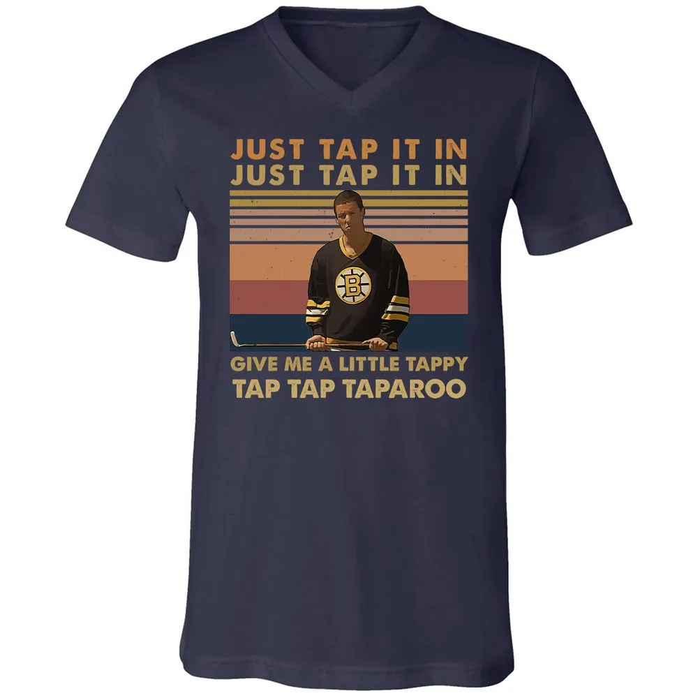 Unisex V-Neck T-Shirt - TKLYJJR4 - Navy - 2