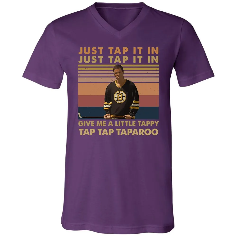 Unisex V-Neck T-Shirt - TKLYJJR4 - Team Purple - 9