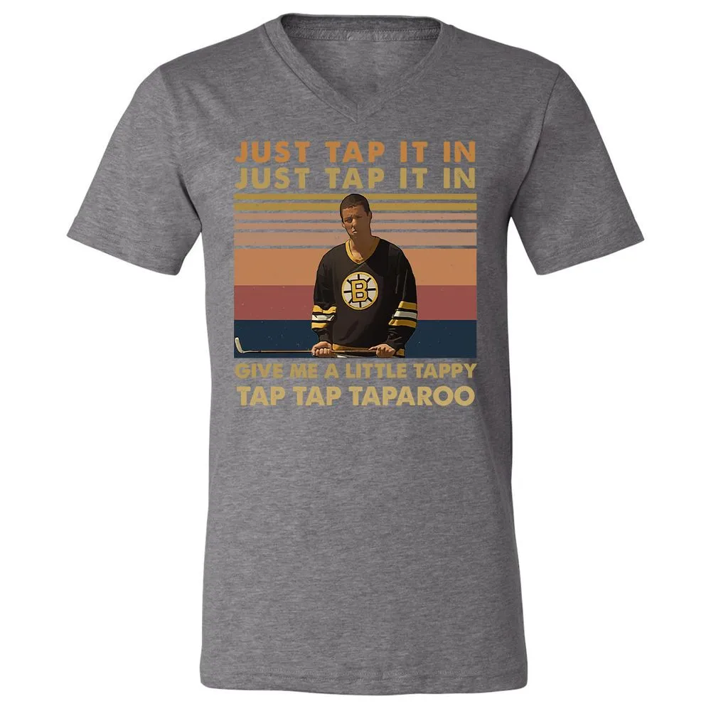 Unisex V-Neck T-Shirt - TKLYJJR4 - Deep Heather - 13