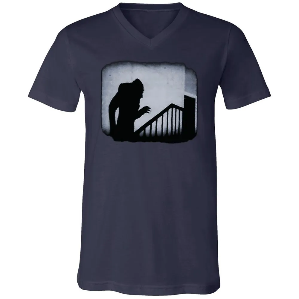 Unisex V-Neck T-Shirt - 2HDFAB66 - Navy - 2