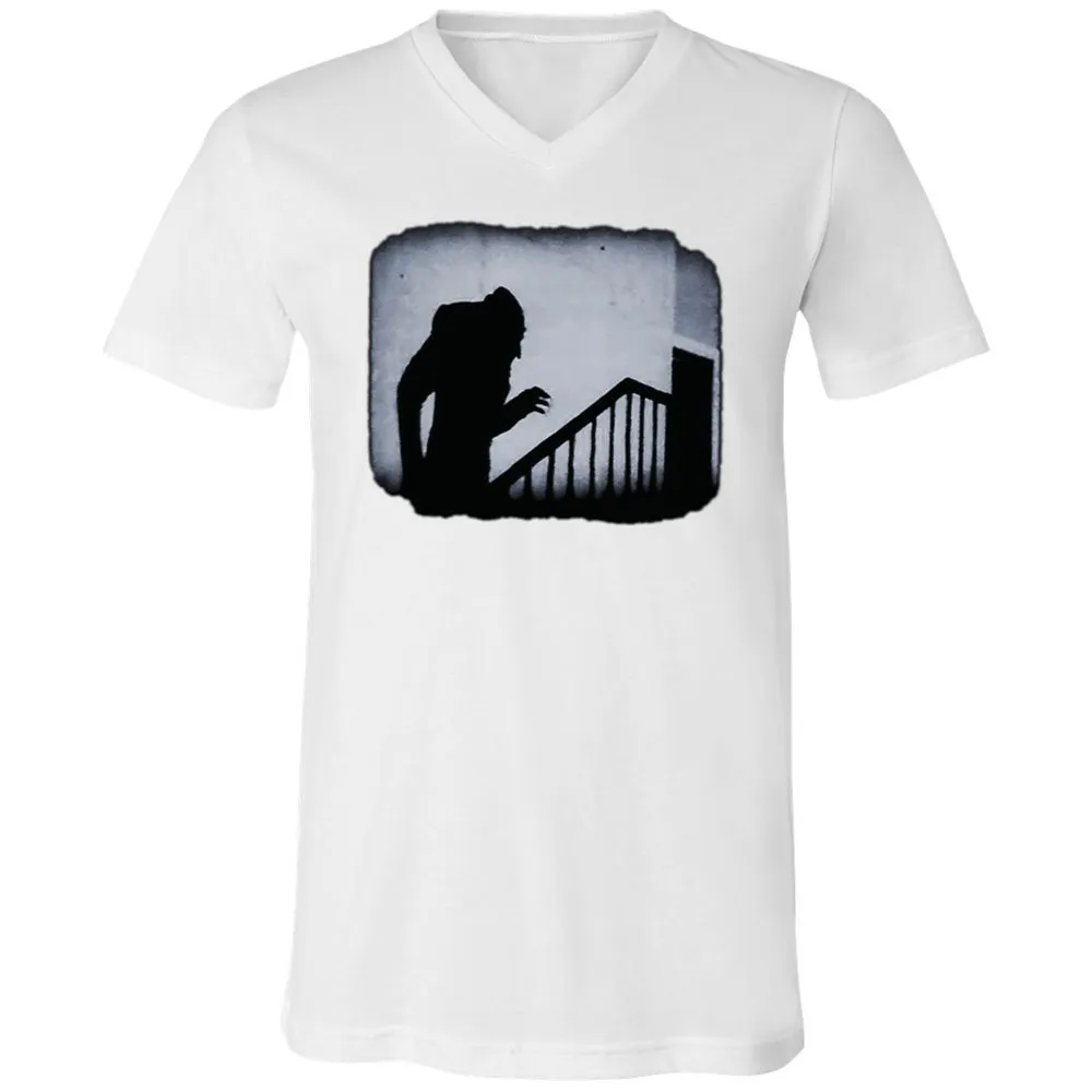 Unisex V-Neck T-Shirt - 2HDFAB66 - White - 5