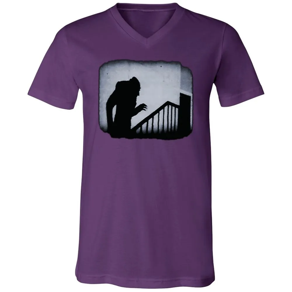 Unisex V-Neck T-Shirt - 2HDFAB66 - Team Purple - 9