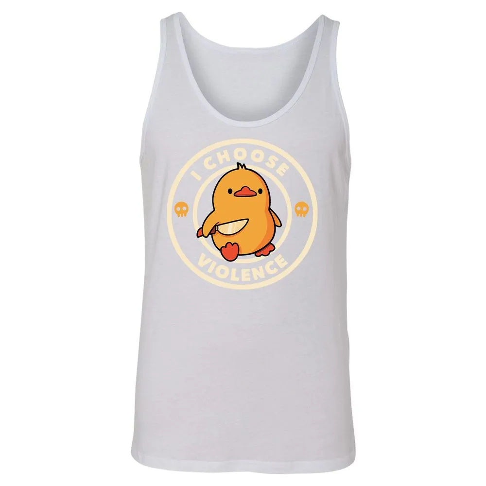 Unisex Jersey Tank - 4E5MSAJW - White - 14