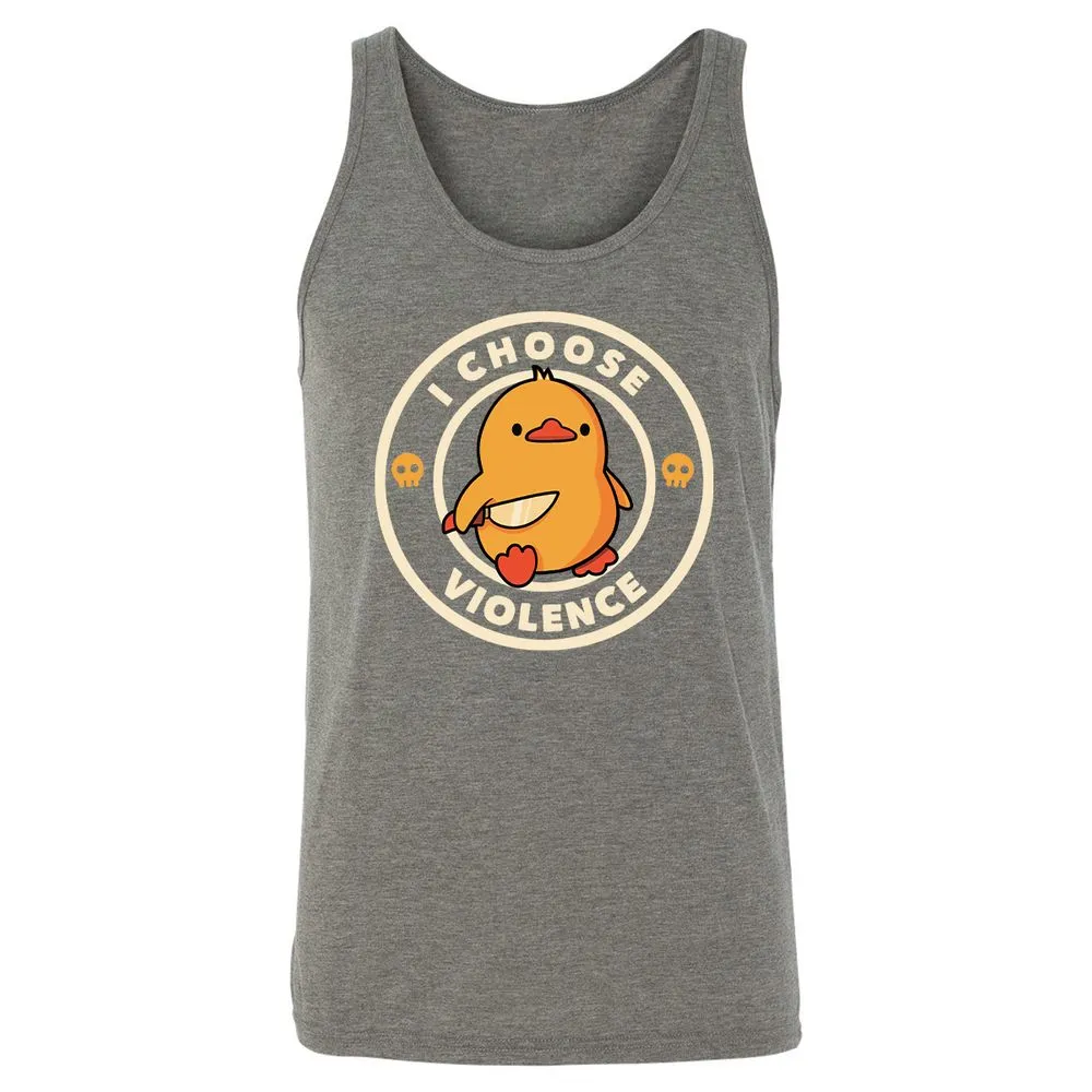 Unisex Jersey Tank - 4E5MSAJW - Grey Triblend - 8