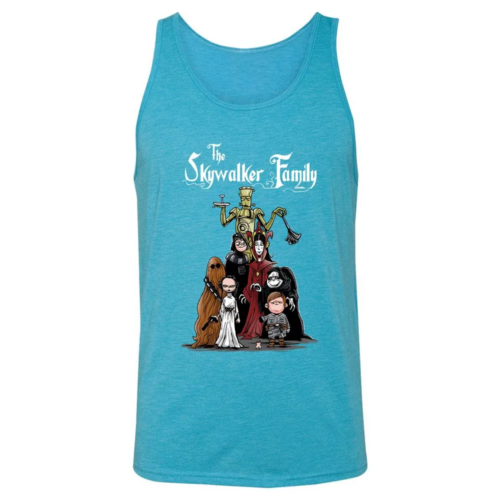 Unisex Jersey Tank - ZXUGA3RM - Aqua Triblend - 3