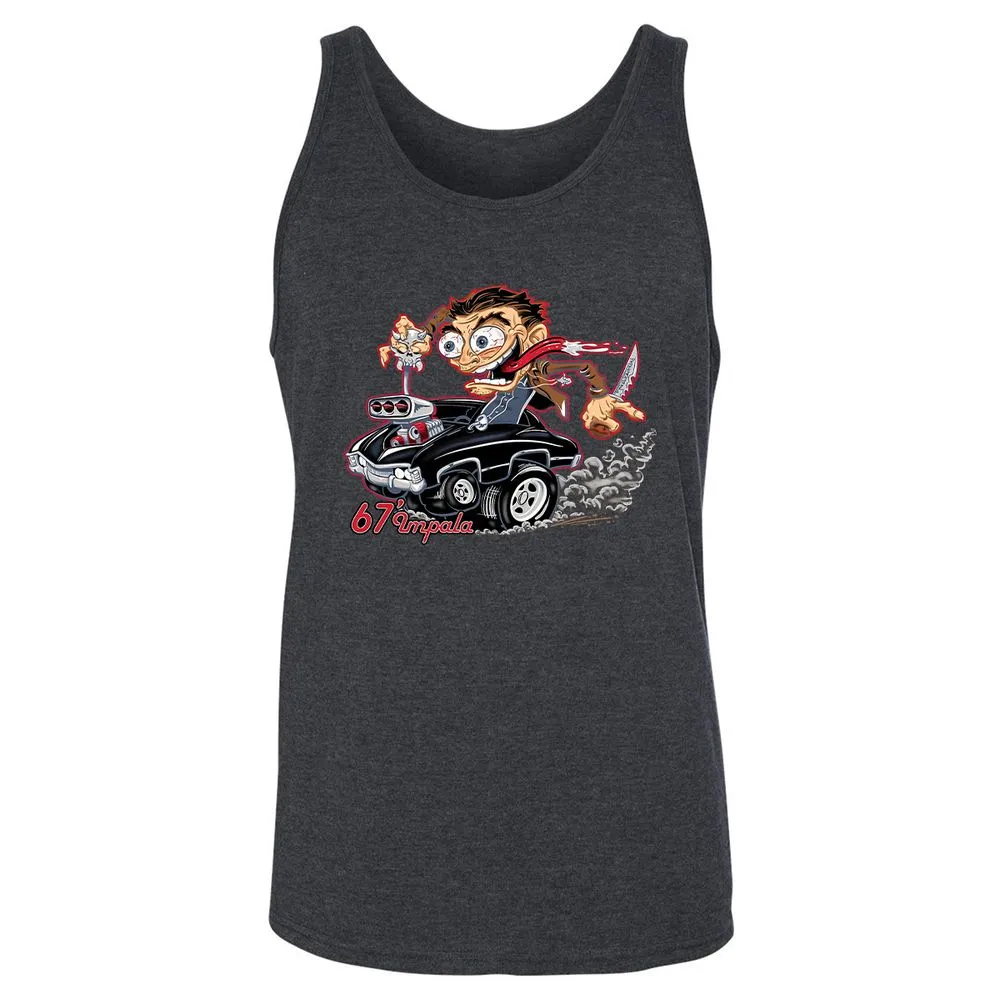 Unisex Jersey Tank - DVKAE19T - Dark Grey Heather - 6