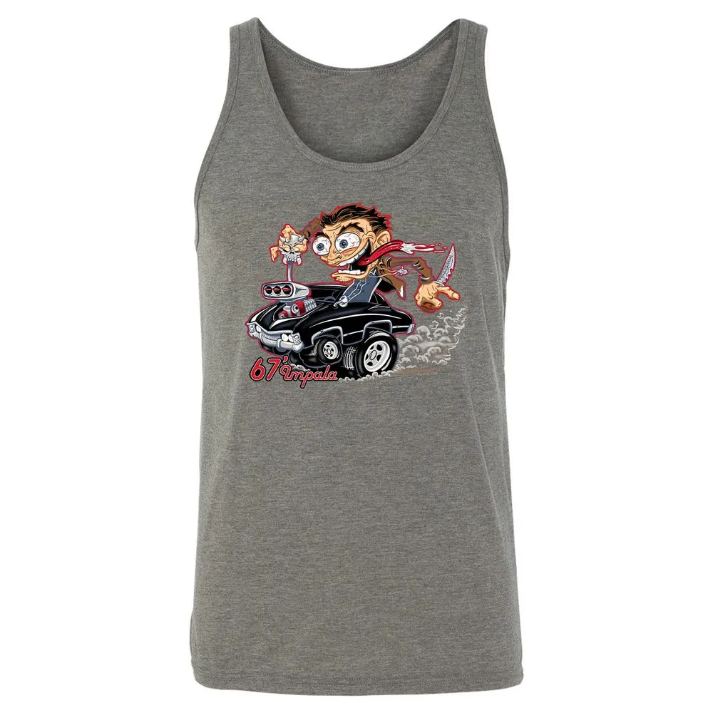 Unisex Jersey Tank - DVKAE19T - Grey Triblend - 8