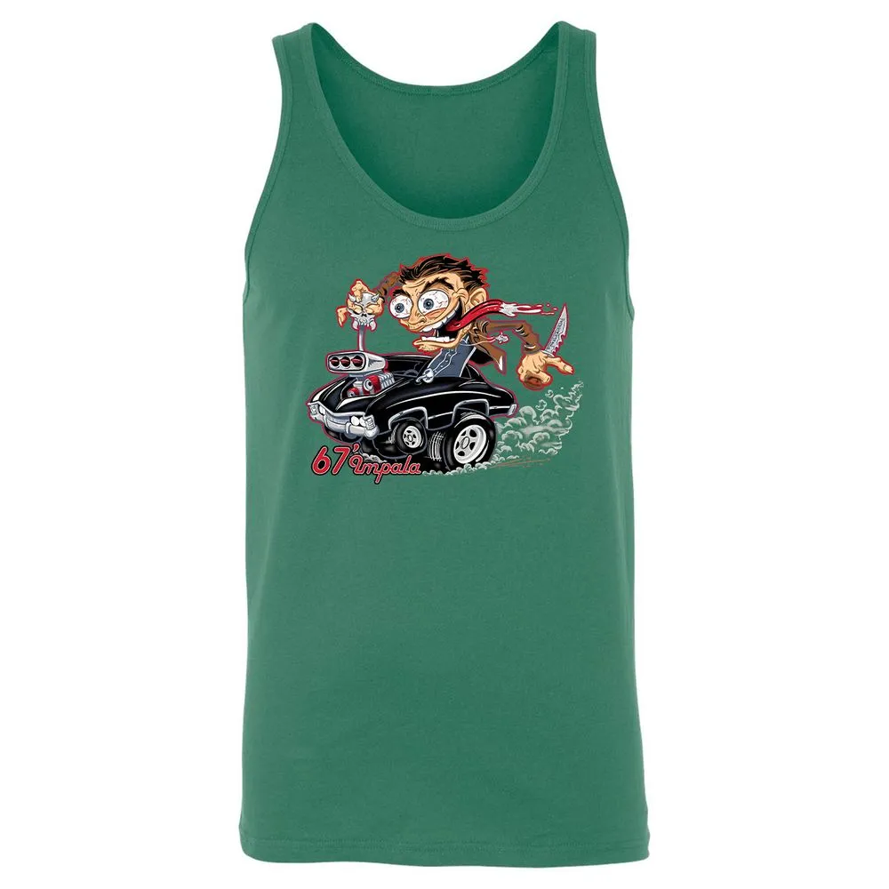 Unisex Jersey Tank - DVKAE19T - Kelly - 9