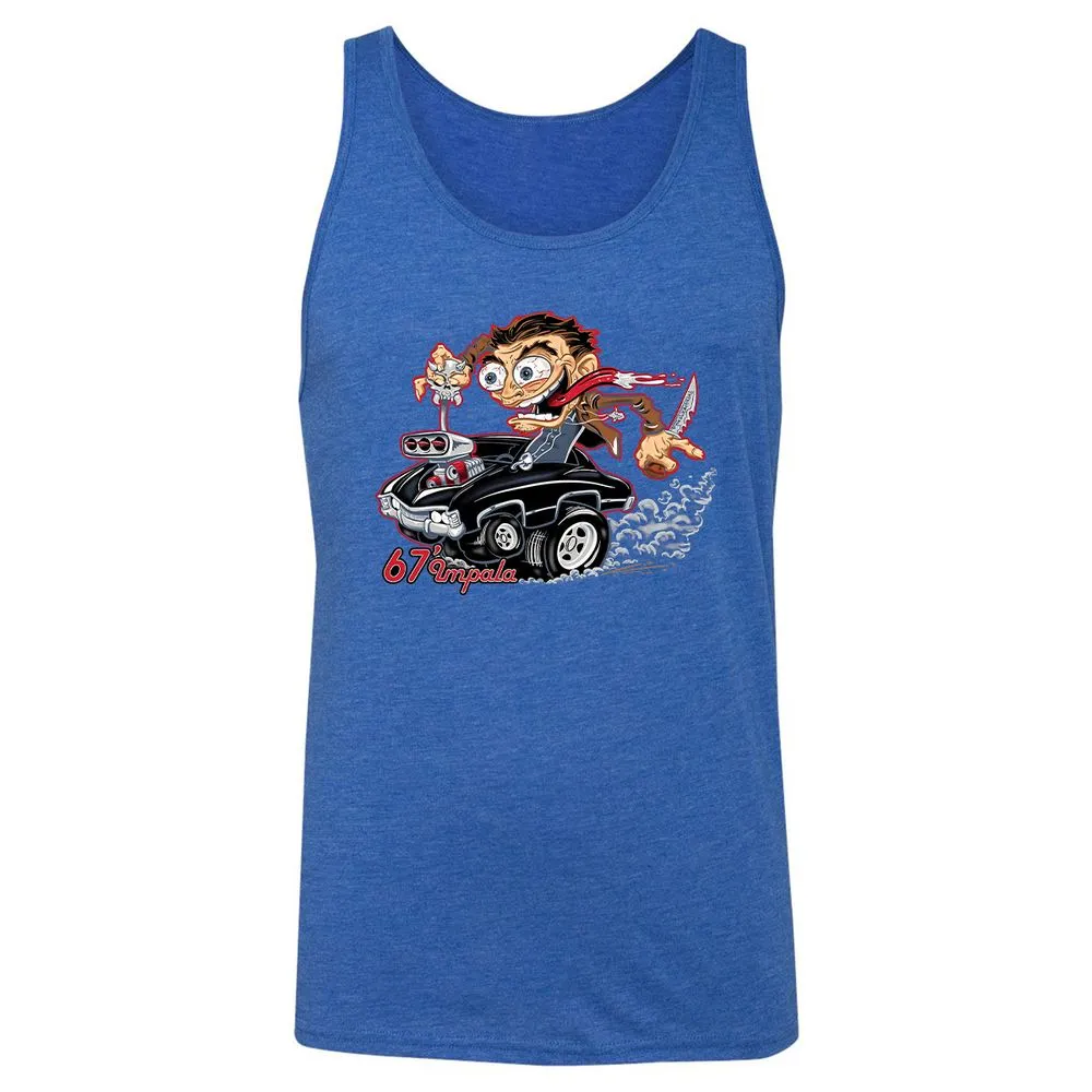 Unisex Jersey Tank - DVKAE19T - True Royal Triblend - 12