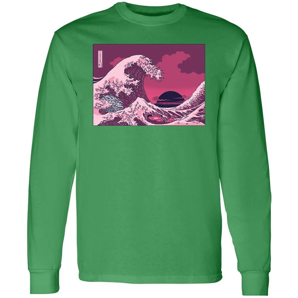 Long Sleeve T-Shirt - 4TNTMYQ7 - Irish Green - 10
