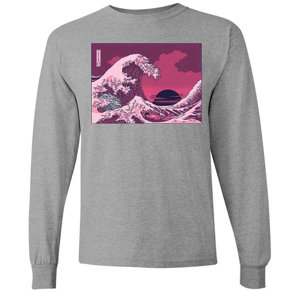 Long Sleeve T-Shirt - 4TNTMYQ7 - Graphite Heather - 6