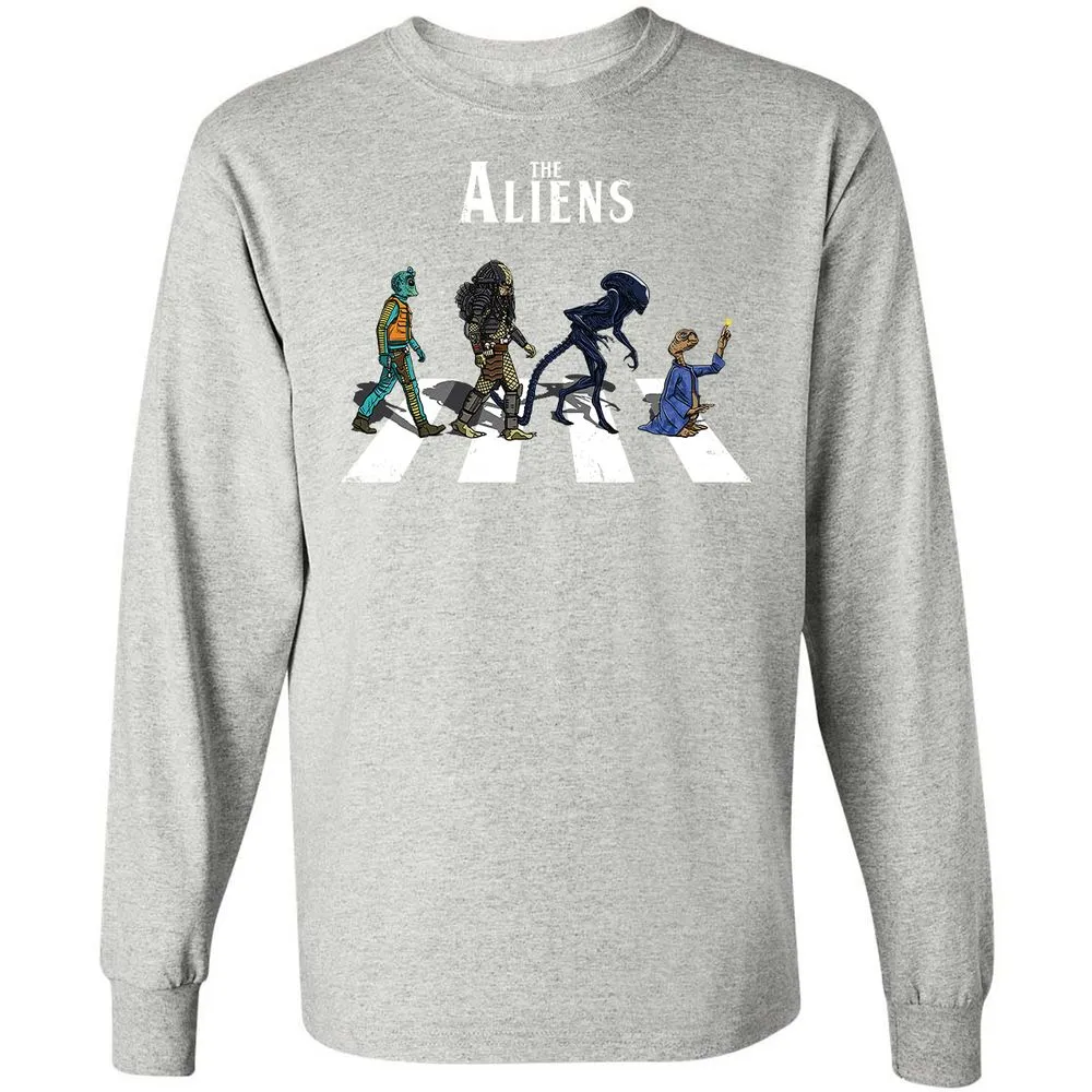 Long Sleeve T-Shirt - 31XKTG31 - Ash - 7