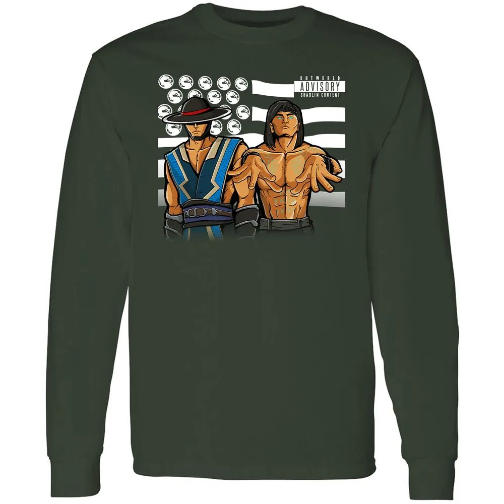 Long Sleeve T-Shirt - 2WQ778S6 - Forest Green - 4