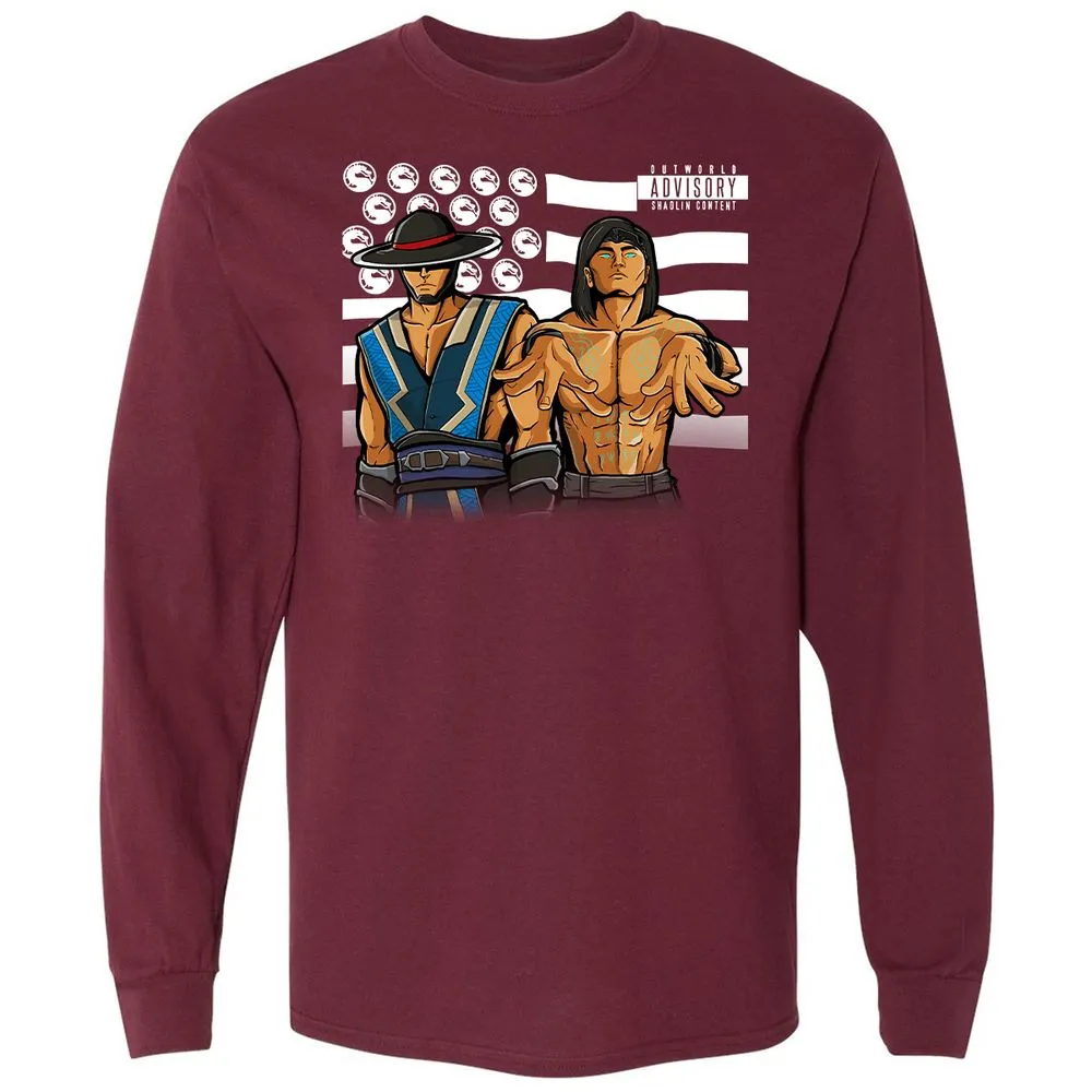 Long Sleeve T-Shirt - 2WQ778S6 - Maroon - 11