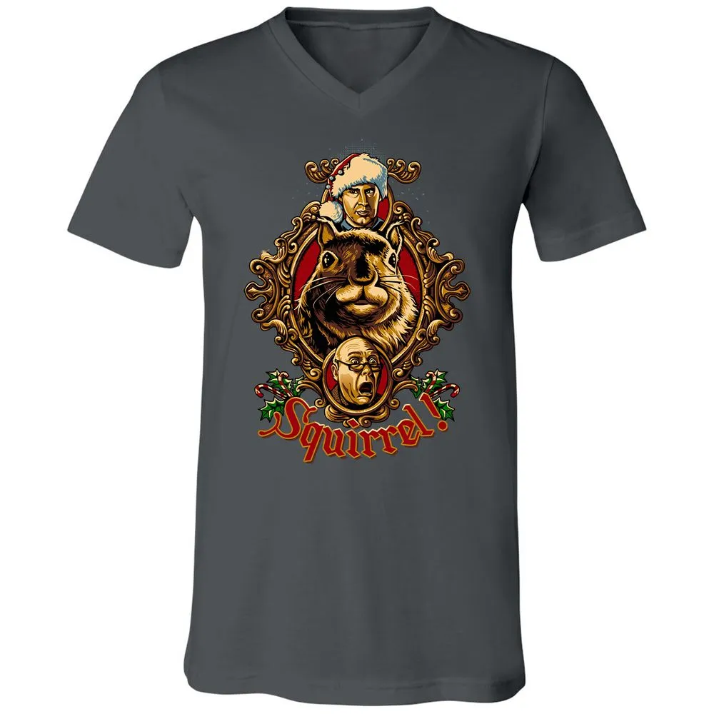 Unisex V-Neck T-Shirt - 2XASG4Y5 - Asphalt - 12