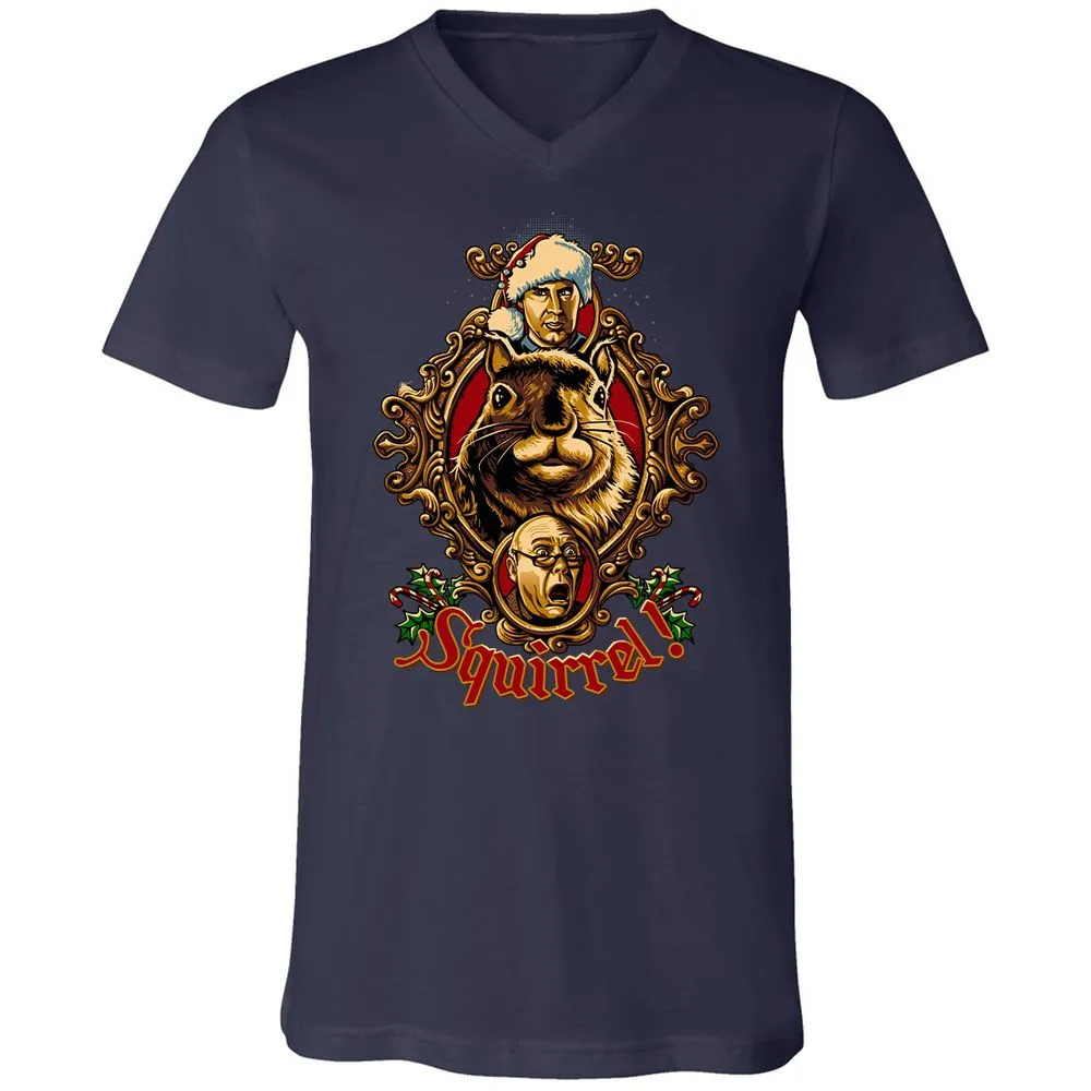 Unisex V-Neck T-Shirt - 2XASG4Y5 - Navy - 2
