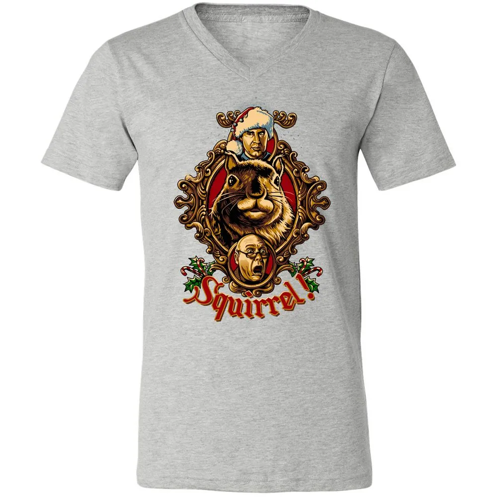 Unisex V-Neck T-Shirt - 2XASG4Y5 - Athletic Heather - 7