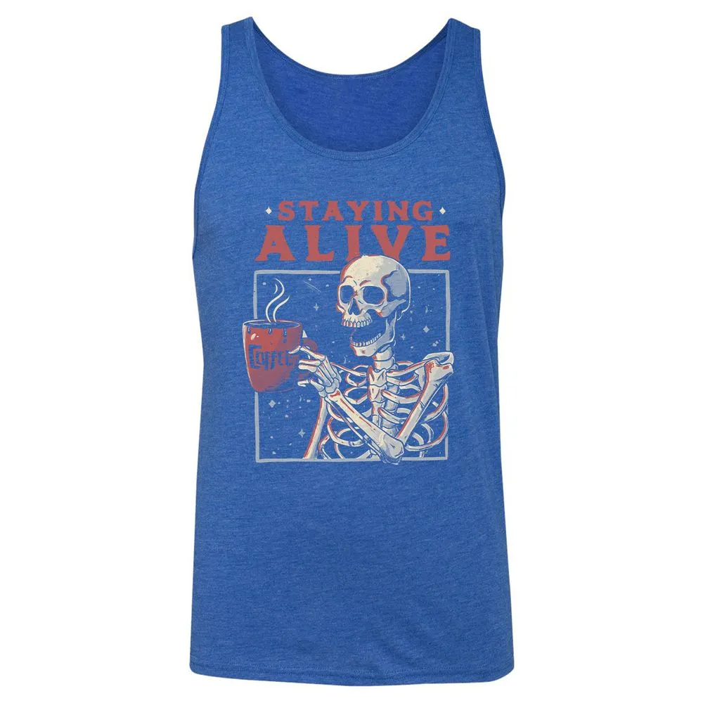 Unisex Jersey Tank - 6GQYN66S - True Royal Triblend - 12