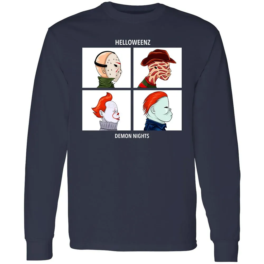 Long Sleeve T-Shirt - 9ACPDCRY - Navy - 2