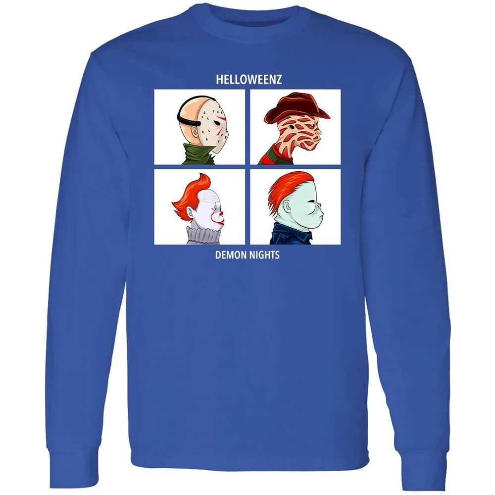 Long Sleeve T-Shirt - 9ACPDCRY - Royal - 8