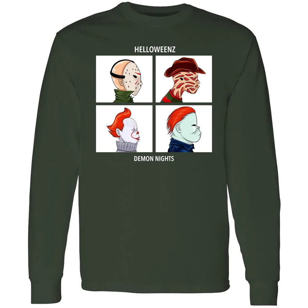 Long Sleeve T-Shirt - 9ACPDCRY - Forest Green - 4