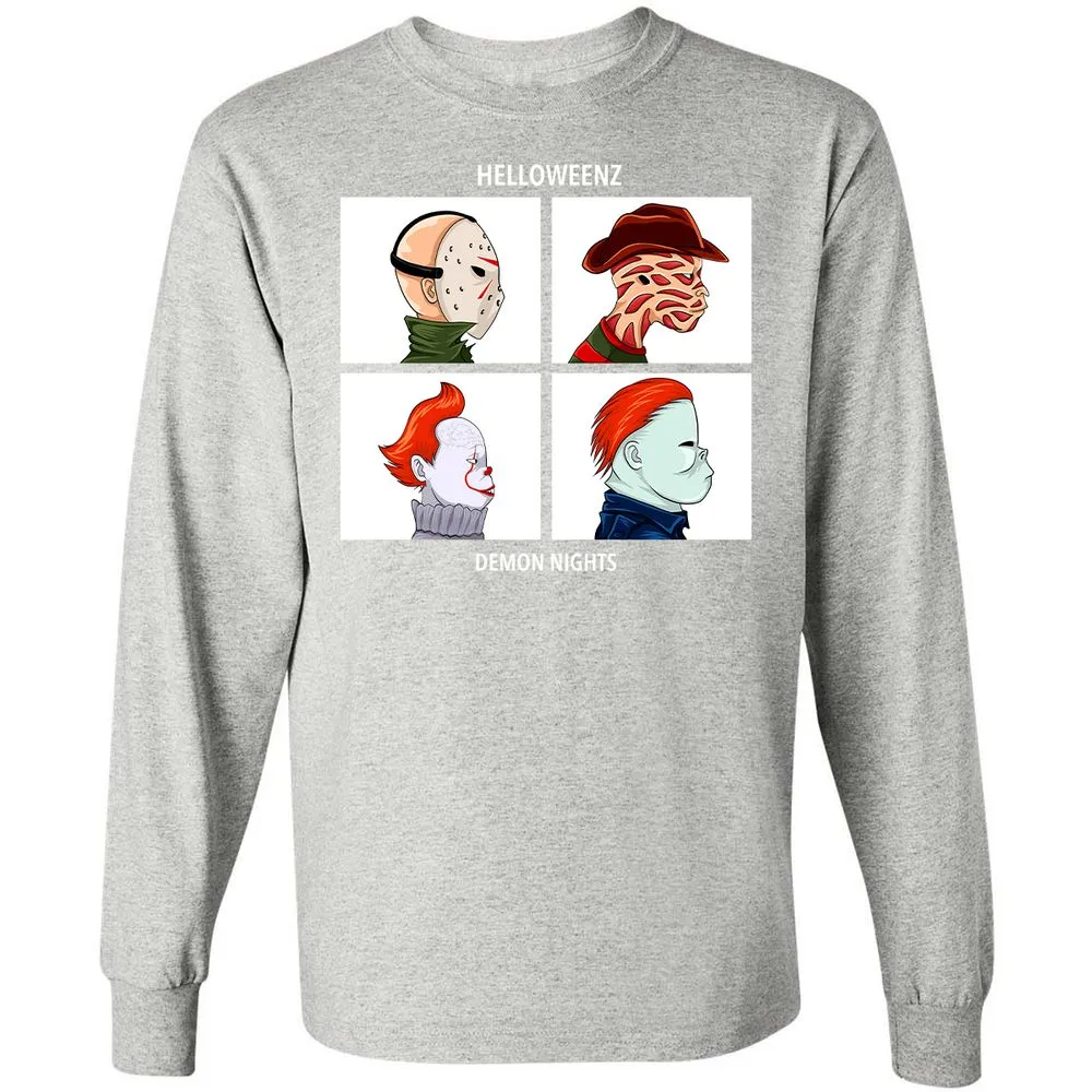 Long Sleeve T-Shirt - 9ACPDCRY - Ash - 7