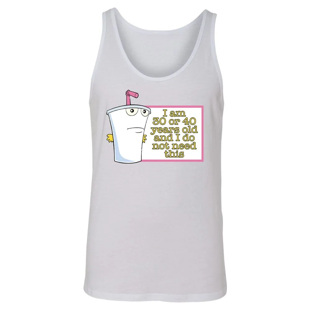 Unisex Jersey Tank - CJVKK1FN - White - 14