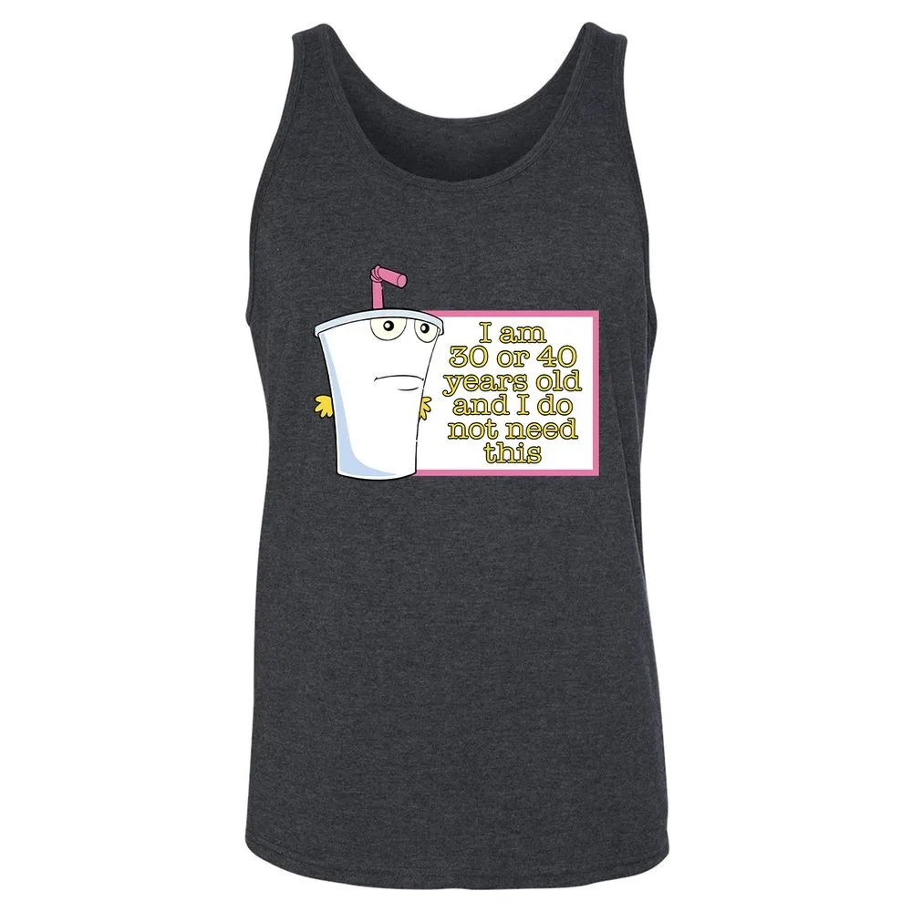 Unisex Jersey Tank - CJVKK1FN - Dark Grey Heather - 6