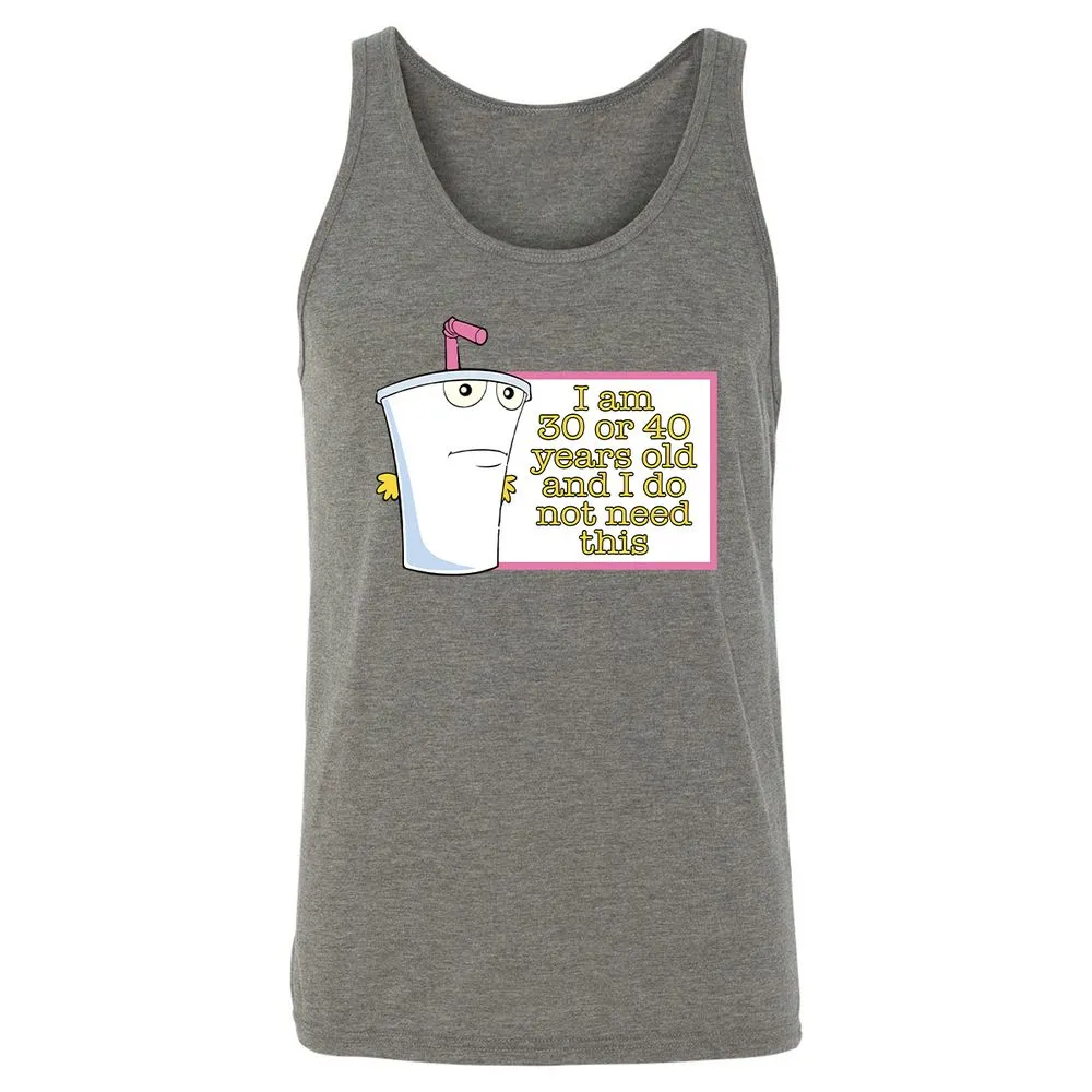 Unisex Jersey Tank - CJVKK1FN - Grey Triblend - 8