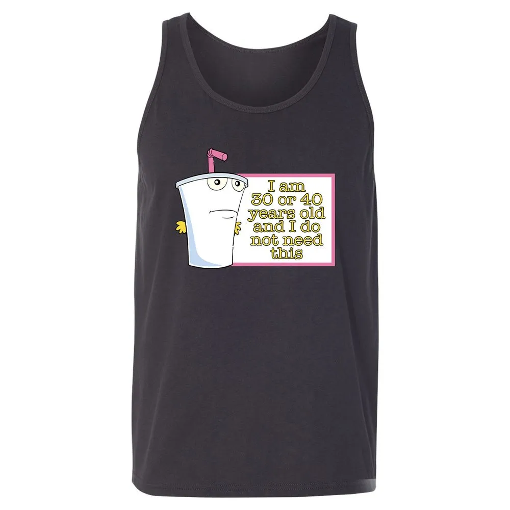 Unisex Jersey Tank - CJVKK1FN - Dark Grey - 7